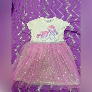 Girls little mermaid dress xxl